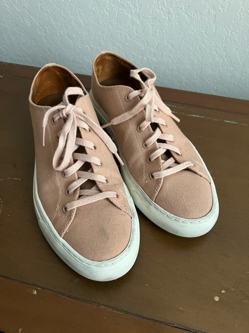 Margaux - 42.5 12 Summer Sneaker - Rose Canvas